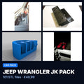 Jeep Wrangler JK Pack – 101 STL Files