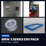 Pack BMW Série 3 E90 – 52 fichiers STL