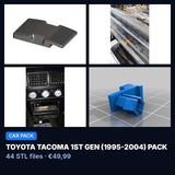 Toyota Tacoma 1st gen (1995-2004) Pack – 44 STL Files