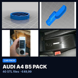 Audi A4 B5 Pack – 40 STL Files