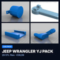 Jeep Wrangler YJ Pack – 29 STL Files