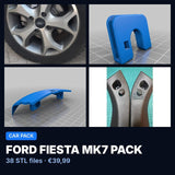 Ford Fiesta Mk7 Pack – 38 STL Files
