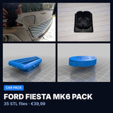 Ford Fiesta Mk6 Pack – 35 STL Files