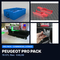 Peugeot Pro Pack – 76 STL Files, Commercial Licence