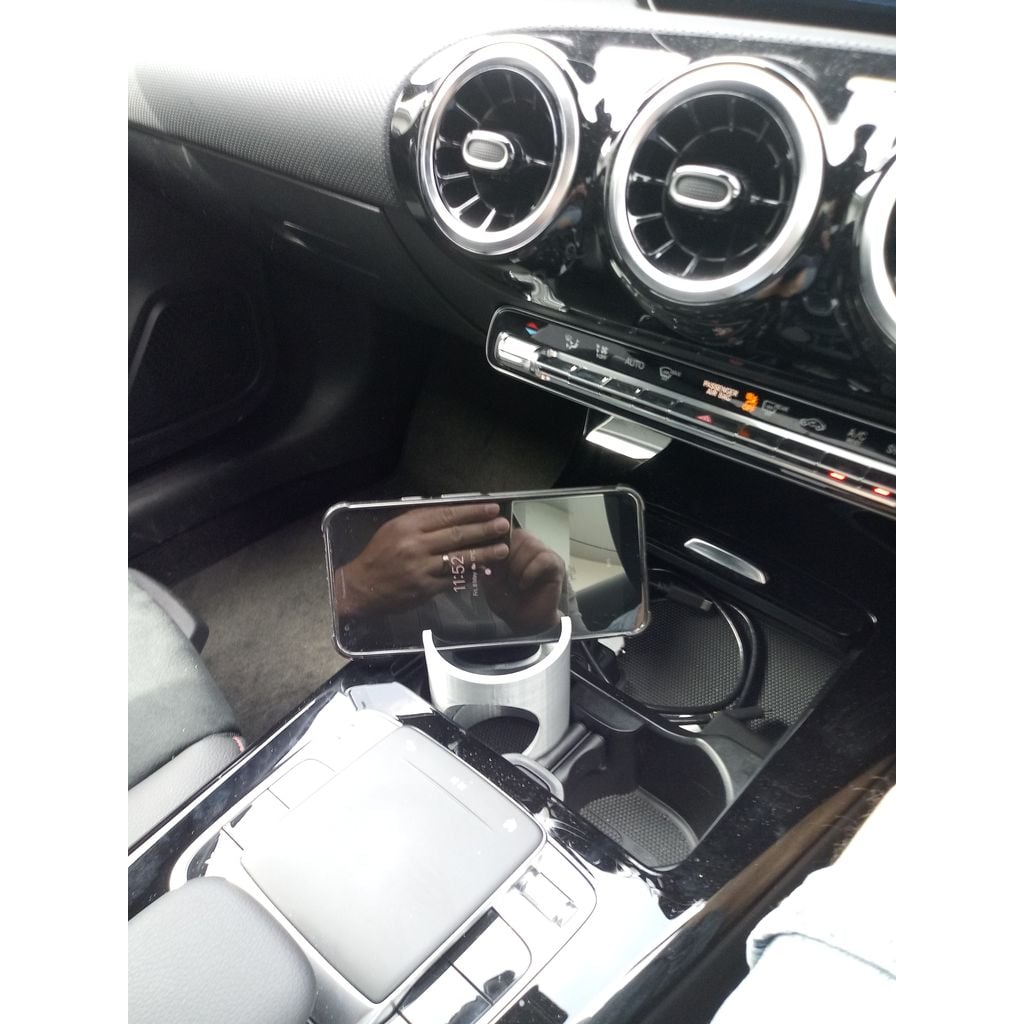 Phone Holder / Cup Holder Insert – 2019 Mercedes A Class