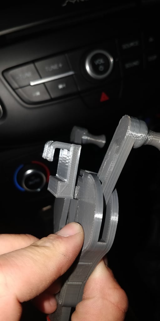 Phone Holder Vent Clip Adapter – 2011-2018 Ford Focus MK3