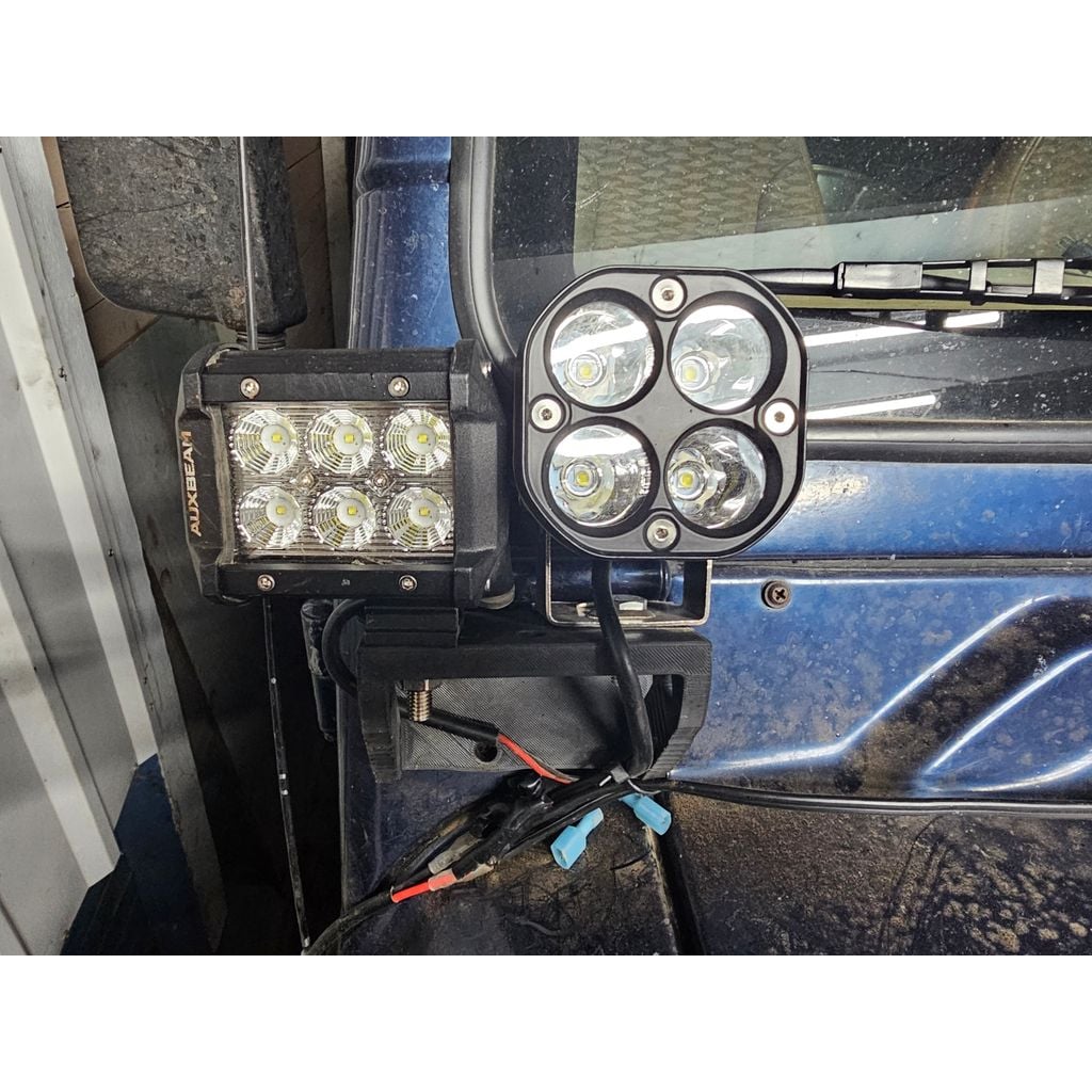 Pod Light Mount – 1997-2006 Jeep Wrangler TJ