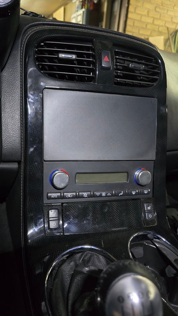 Radio Blockoff Plate – 2009 Chevrolet Corvette