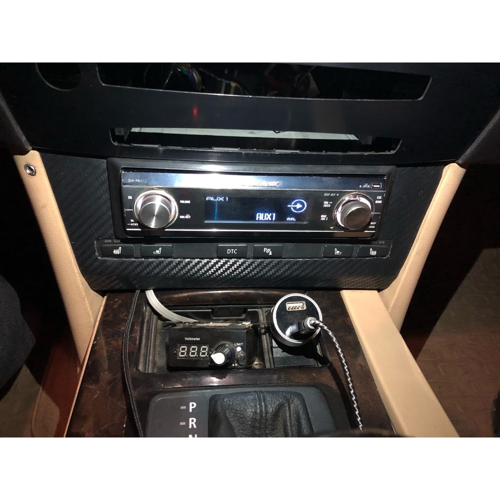 Radio Din Install Panel – 2003-2010 Bmw 5 Series E60