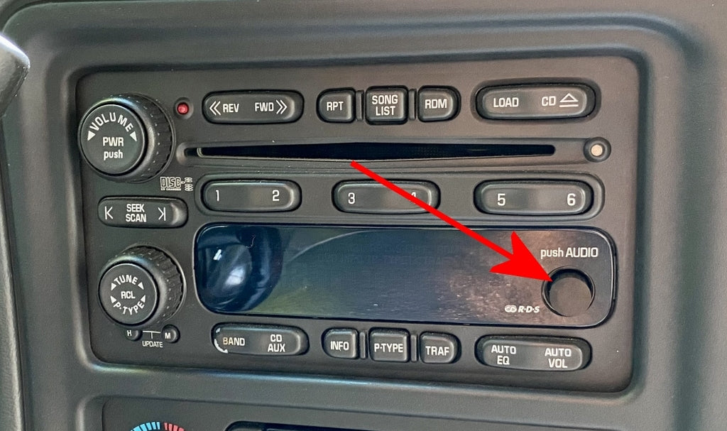 Radio Knob – 2003 Chevrolet Silverado