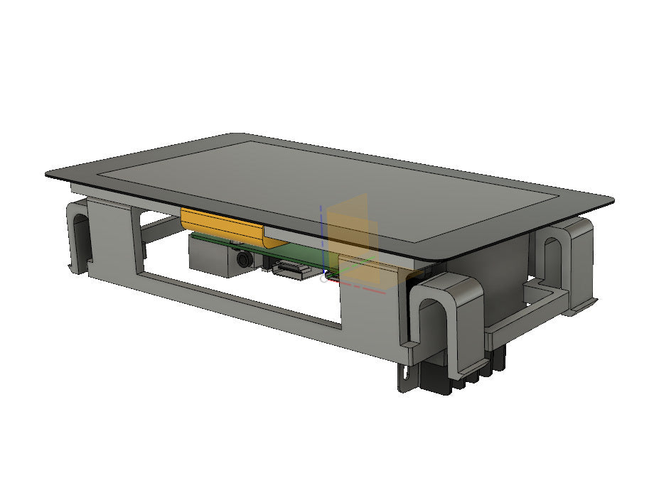 Raspberry Pi Touchscreen Mount – 2000 Ford Crown Victoria