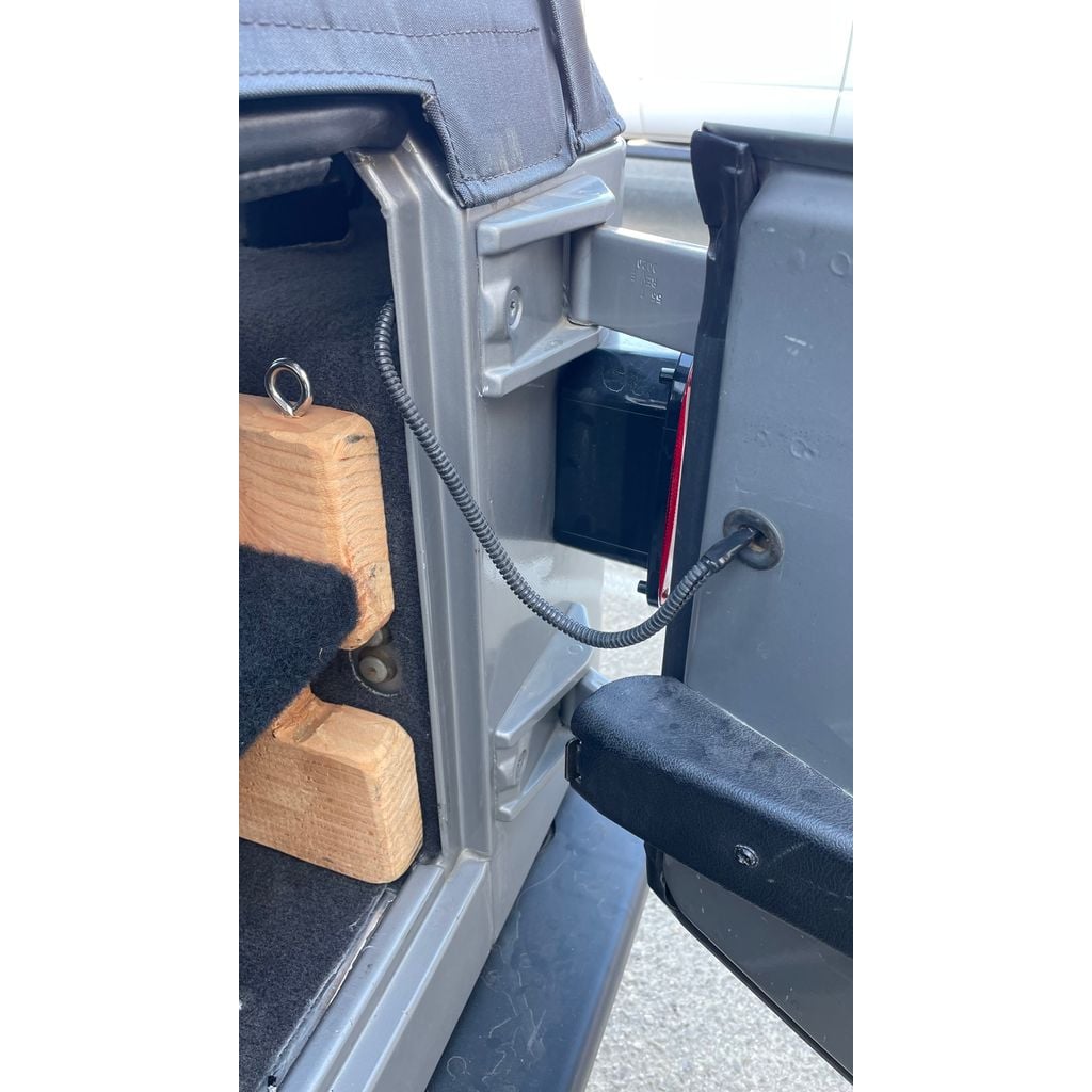 Rear Camera Mount (third Brake Light Replacement) – 1997-2006 Jeep Wrangler TJ