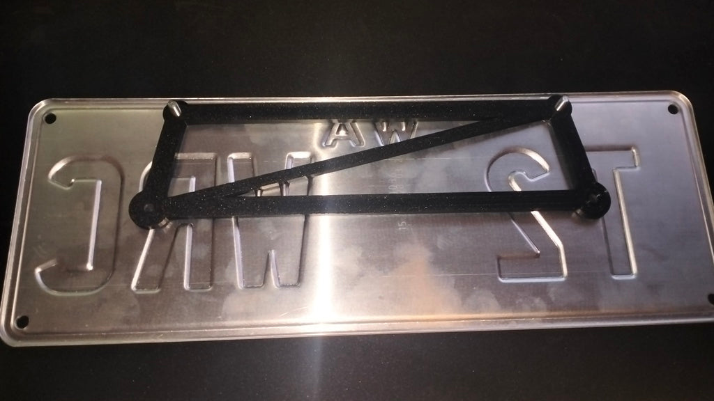 Rear Number Plate Bracket – 2005-2012 Ford Focus MK2