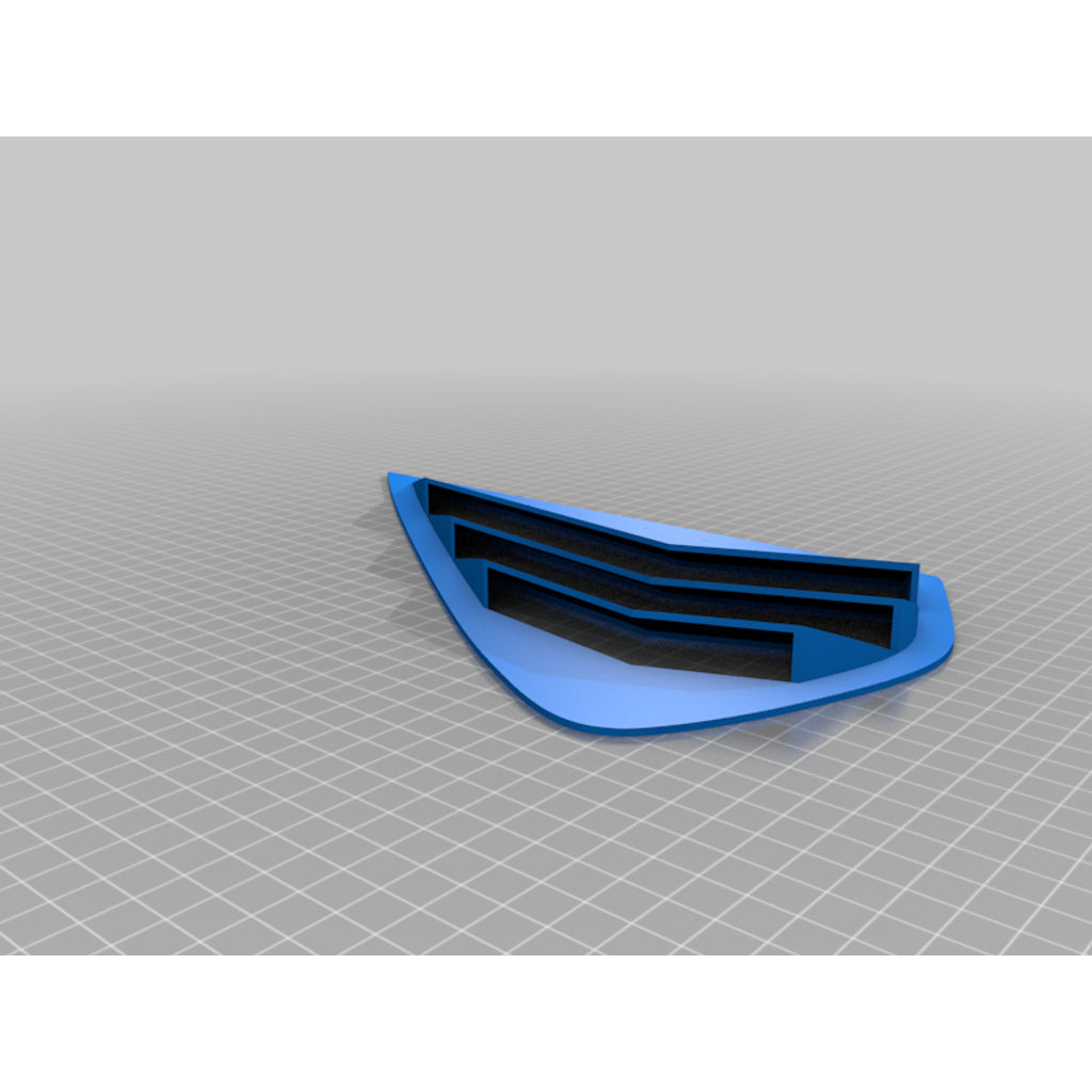 Rear Side Vent Window Scoop – 2008 Kia Forte