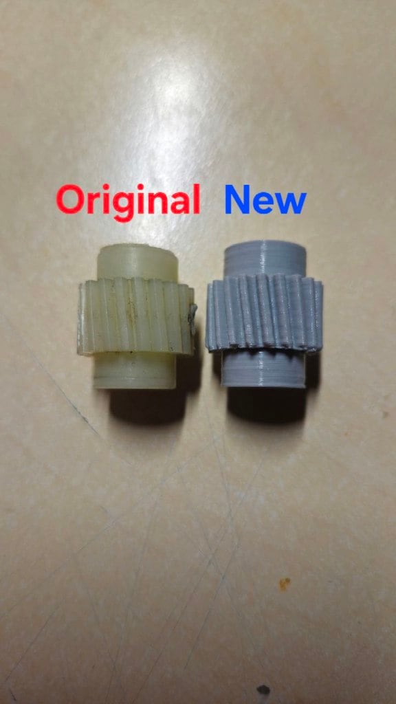 Seat Drive Gear – 2005 Toyota Camry
