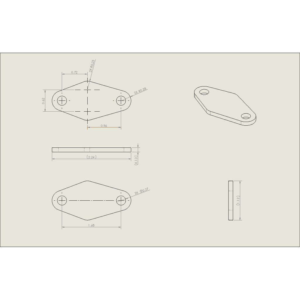 Secondary Air Pump Block Off Plates – 2008-2014 Subaru Wrx EJ