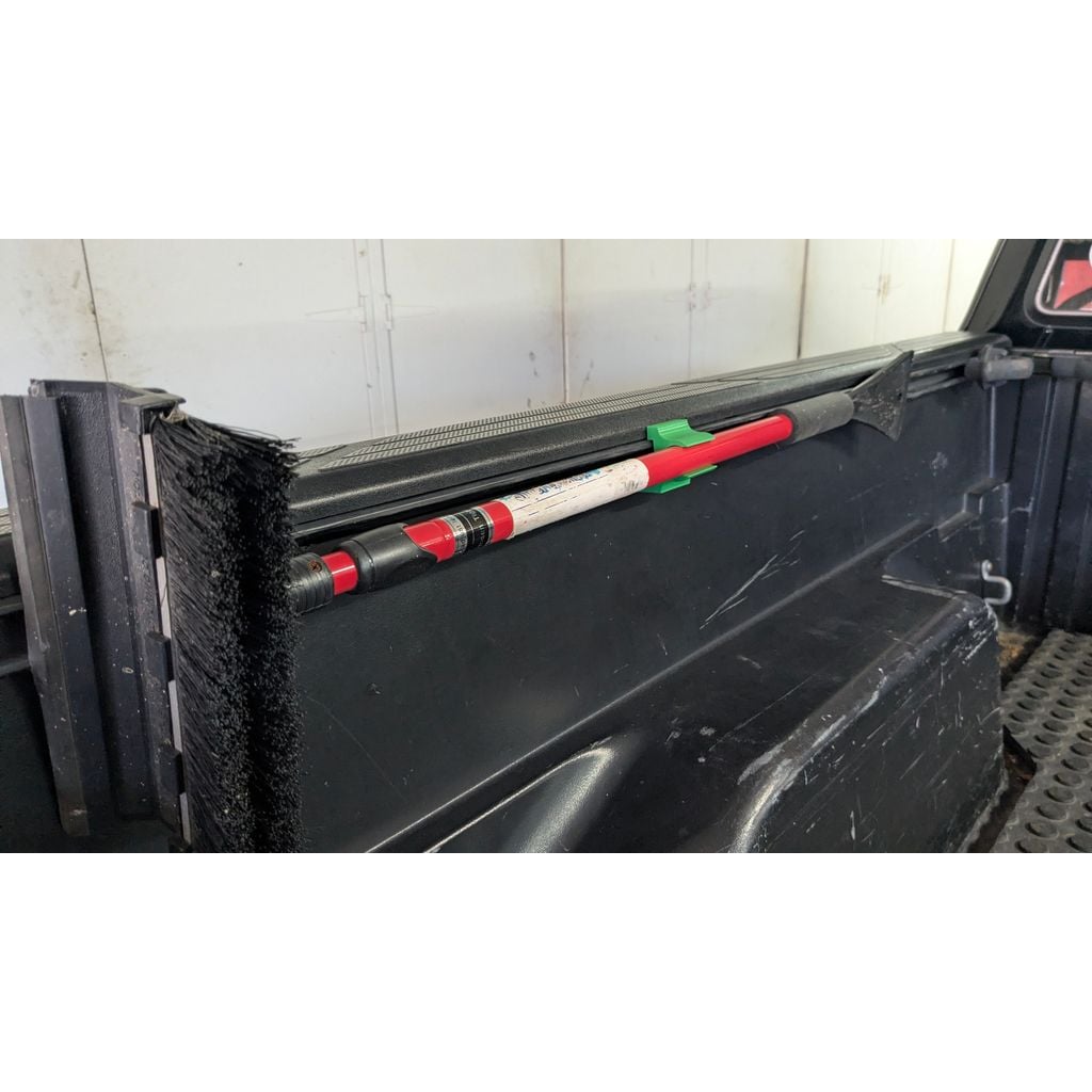Snow Brush Holder For Bed Rail – 1988-1995 Toyota Pickup