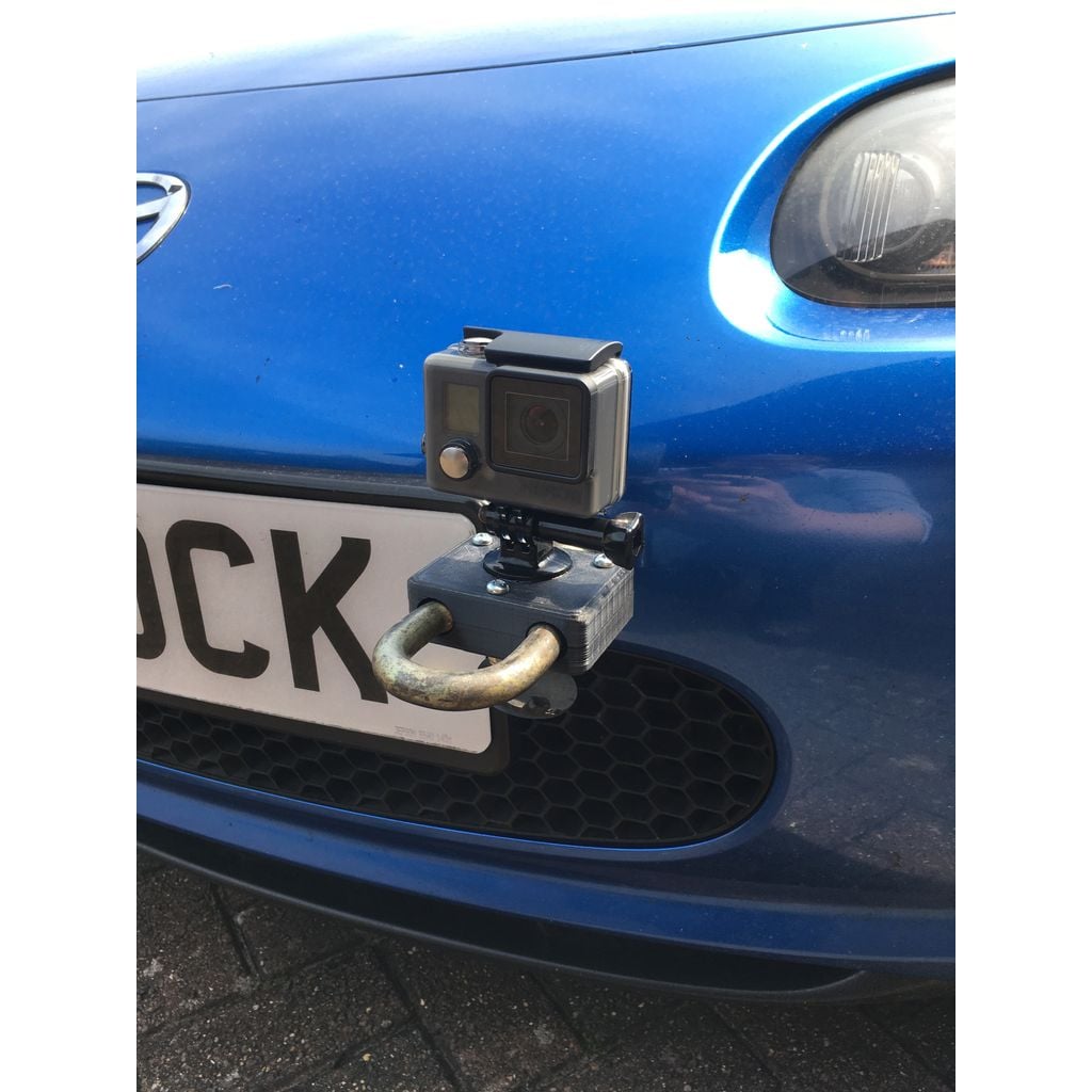 Standard Tow Eye Gopro Action Camera Mount – 2005-2015 Mazda Mx-5 Miata NC