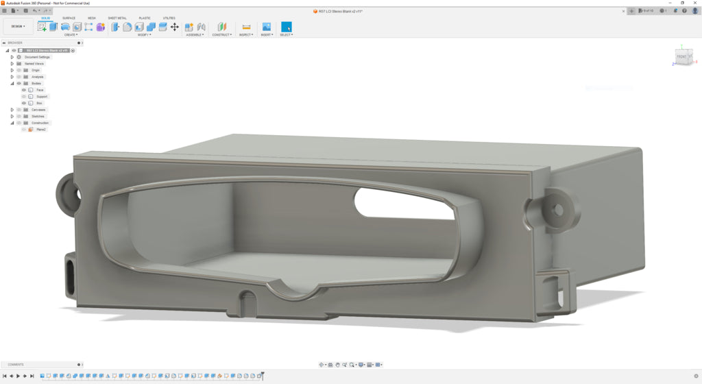 Stereo Storage Pocket – 2007-2013 Mini Cooper R56