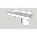 Storage Compartment For Cup Holder – 2007-2012 Toyota Auris