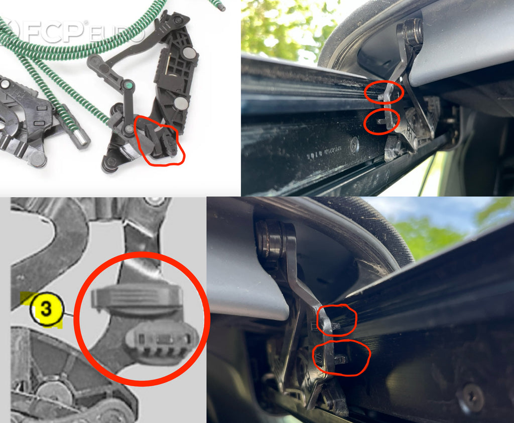Sunroof Rail Guides – 2005-2008 Mini Cooper R52 (Convertible)