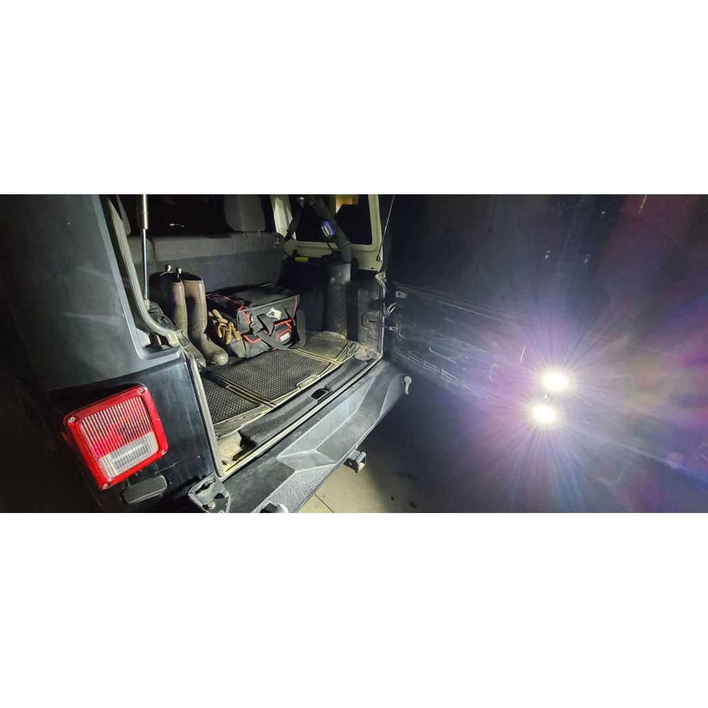 Tailgate Vent Interior Light Mount – 2007-2018 Jeep Wrangler JK