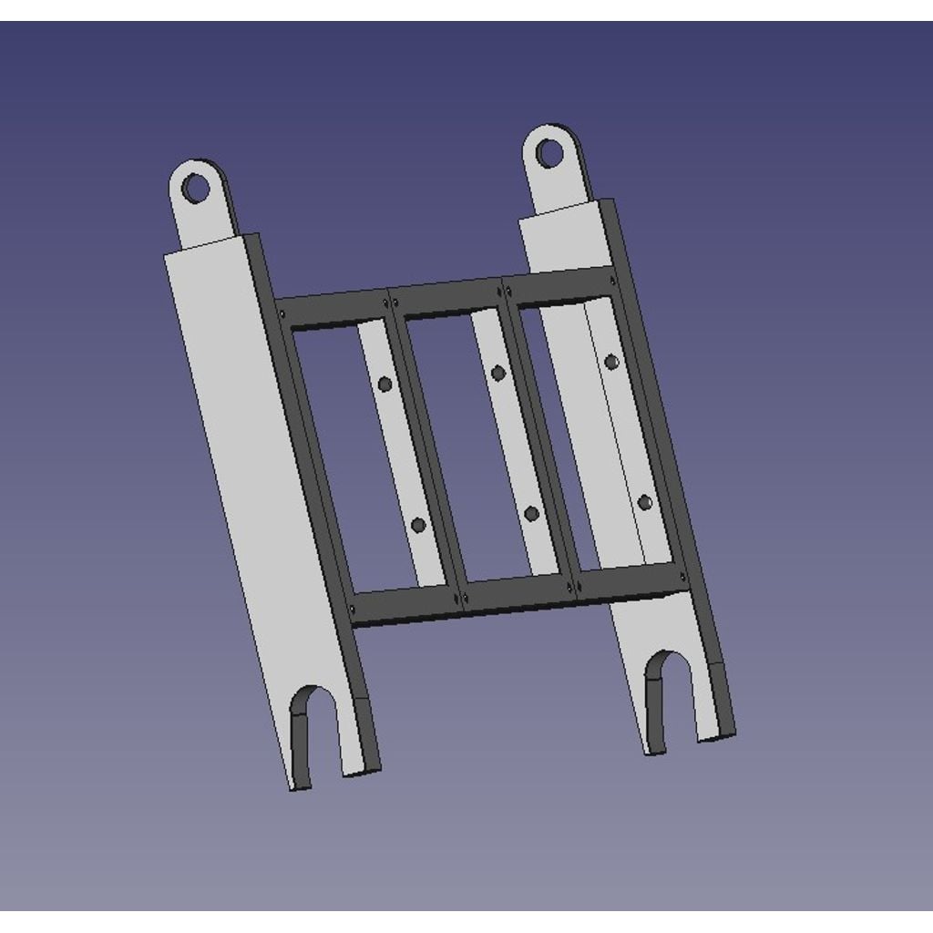 Top Roof Support With Ventilators – 2018-2024 Suzuki Jimny JB74