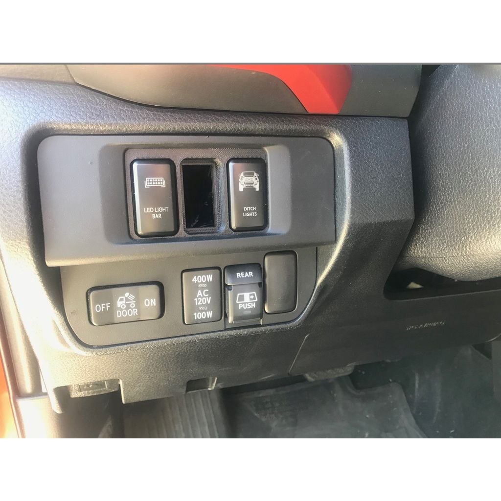 Triple Switch Plate – 2016-2023 Toyota Tacoma 3rd Gen