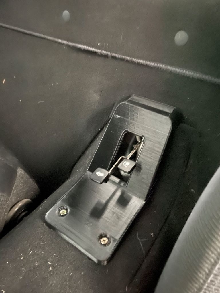 Trunk/fuel Lid Levers Cover – 2005 Mazda Miata