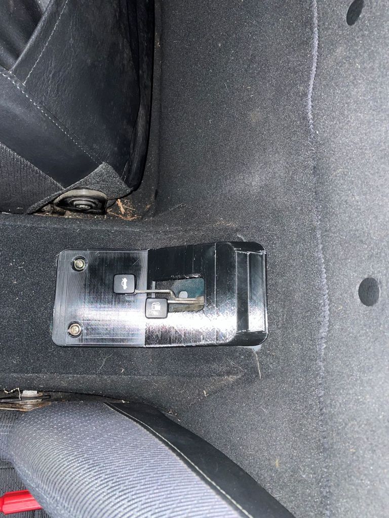 Trunk/fuel Lid Levers Cover – 2005 Mazda Miata
