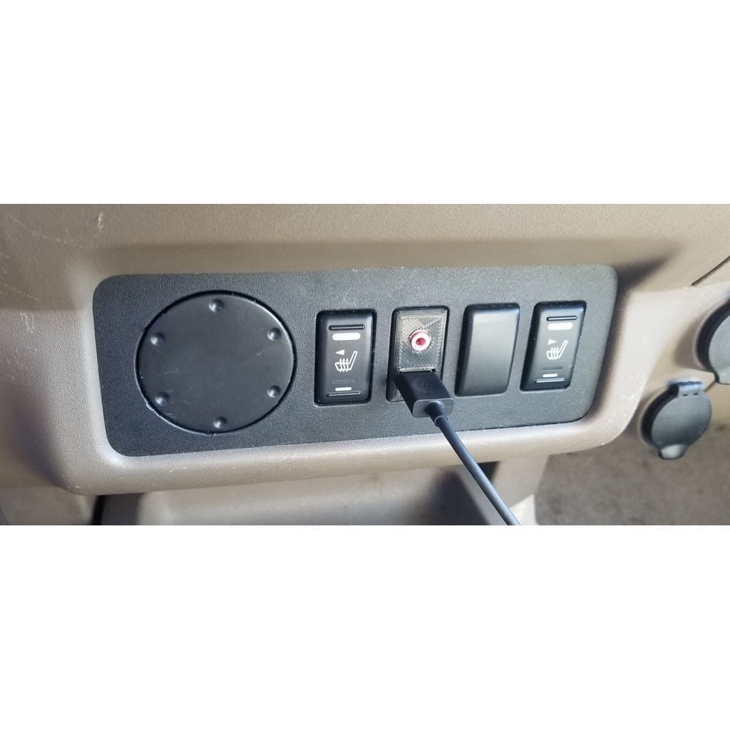 Usb Aux Switch Mount – 2005 Nissan Frontier