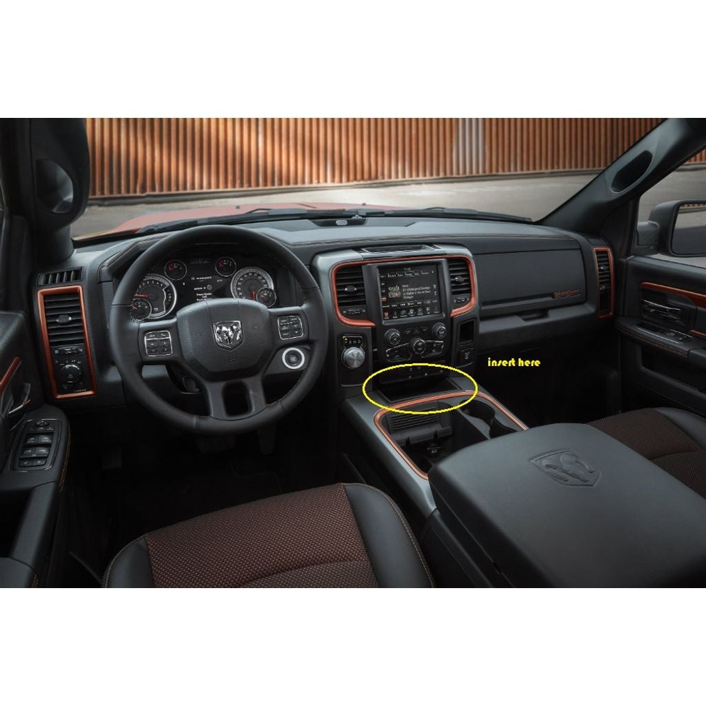 Usb Panel Insert – 2017 Dodge Ram 1500