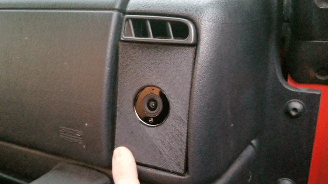 Vent Bracket Camera Mount – 1997-2006 Jeep Wrangler TJ