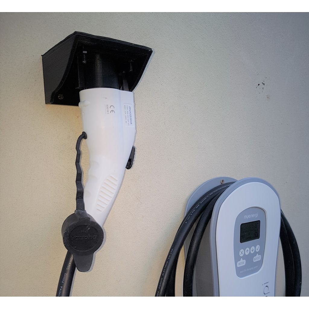 Weather Proof Holster For Exterior Ev Charge Plug – 2014-2021 Mitsubishi Outlander (PHEV)