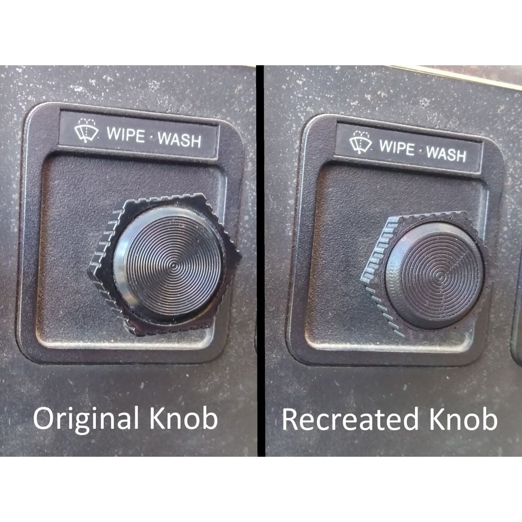 Windshield Wiper Switch Knob – 1989 Ford F-150