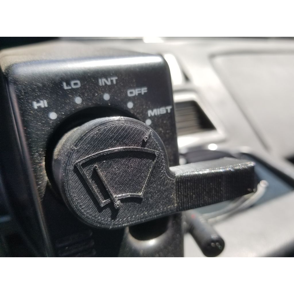 Wiper And Headlight Knobs – 1985-1989 Toyota Mr2 AW11